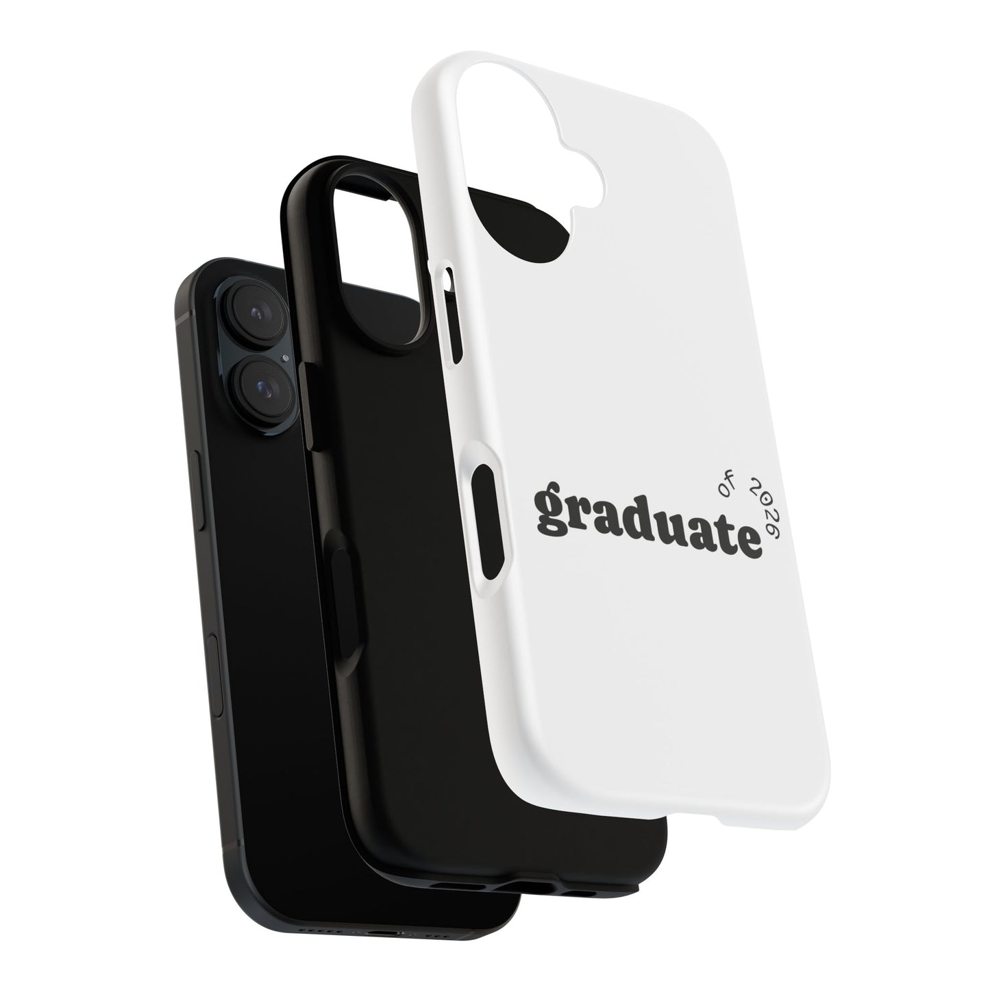 Graduate 2026 Phone Case — Minimalist 'graduate of 2026' Protective Tough Case
