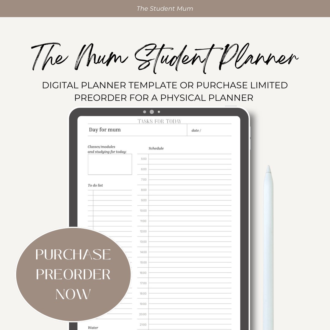 The Student Mum Planner