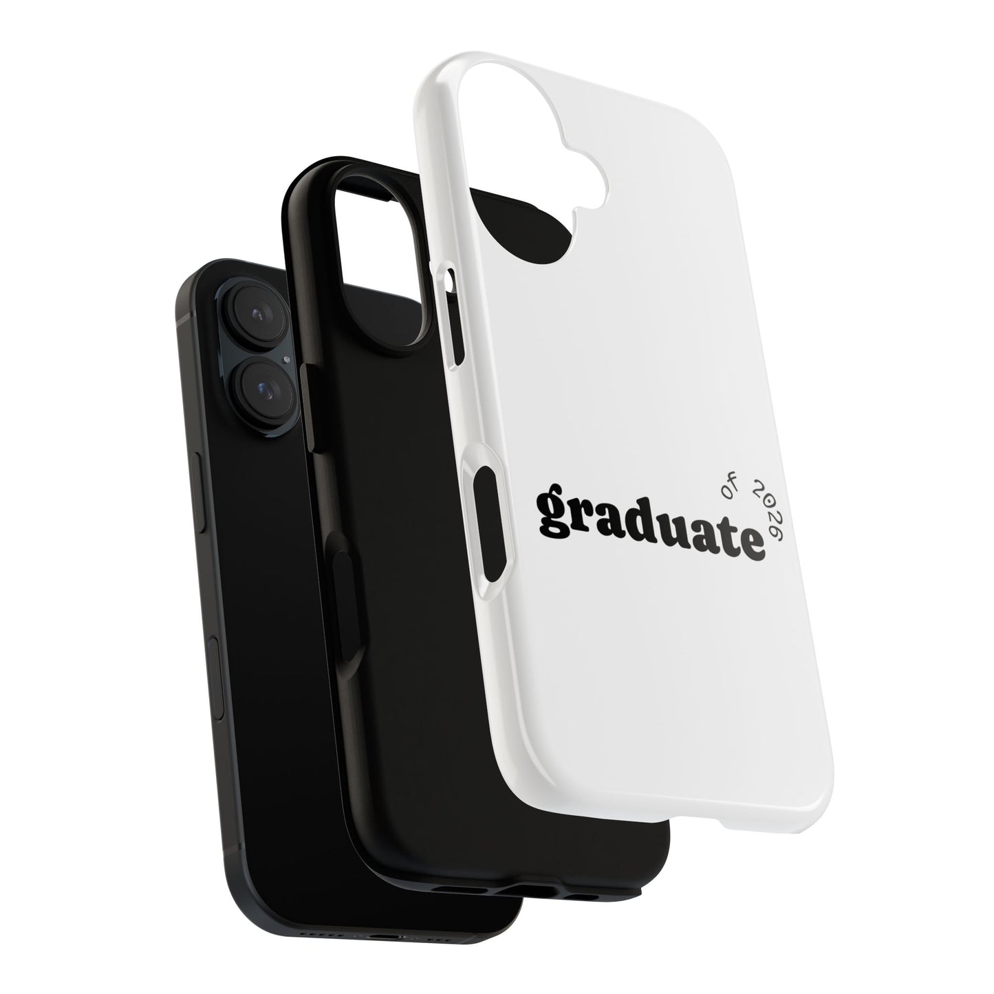 Graduate 2026 Phone Case — Minimalist 'graduate of 2026' Protective Tough Case