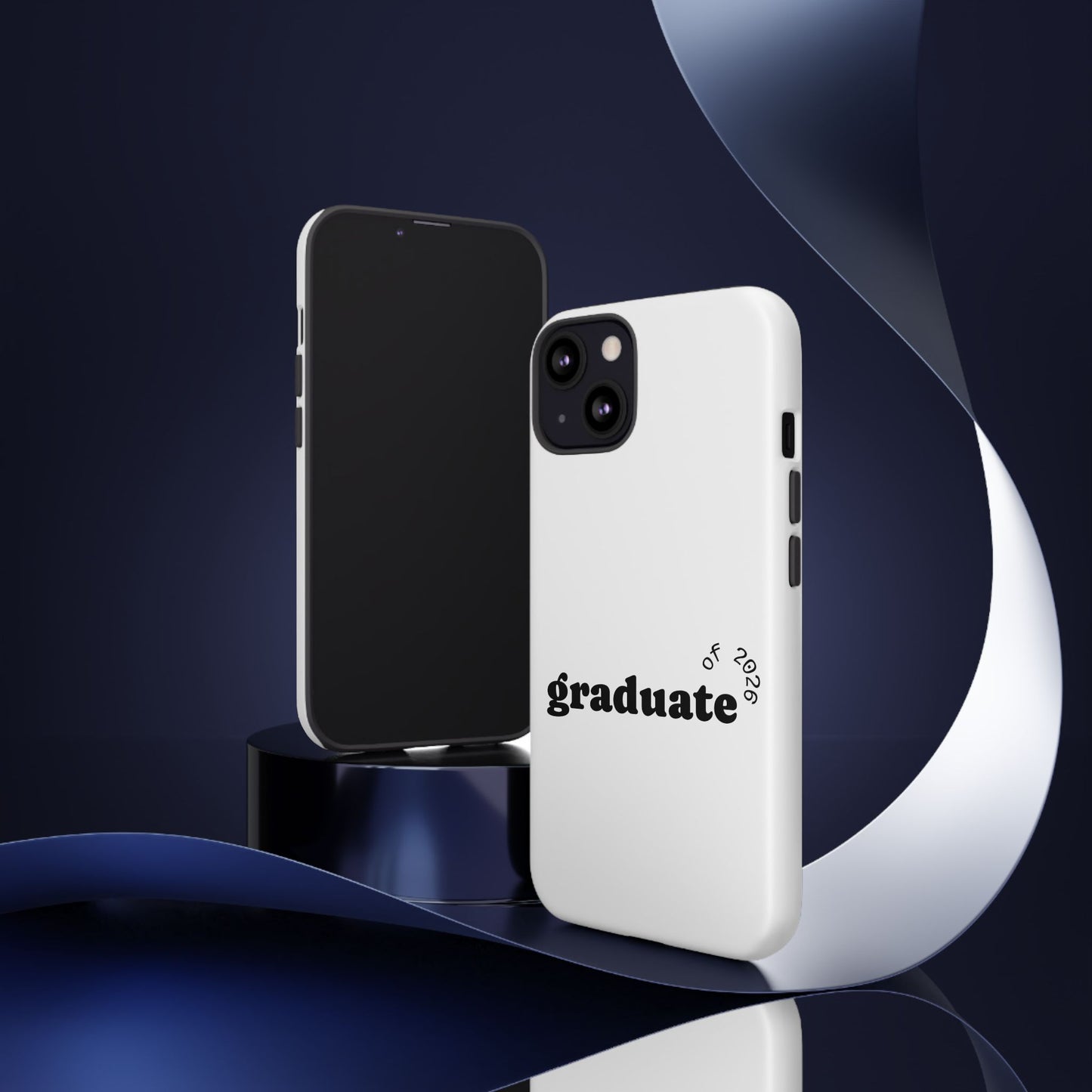Graduate 2026 Phone Case — Minimalist 'graduate of 2026' Protective Tough Case