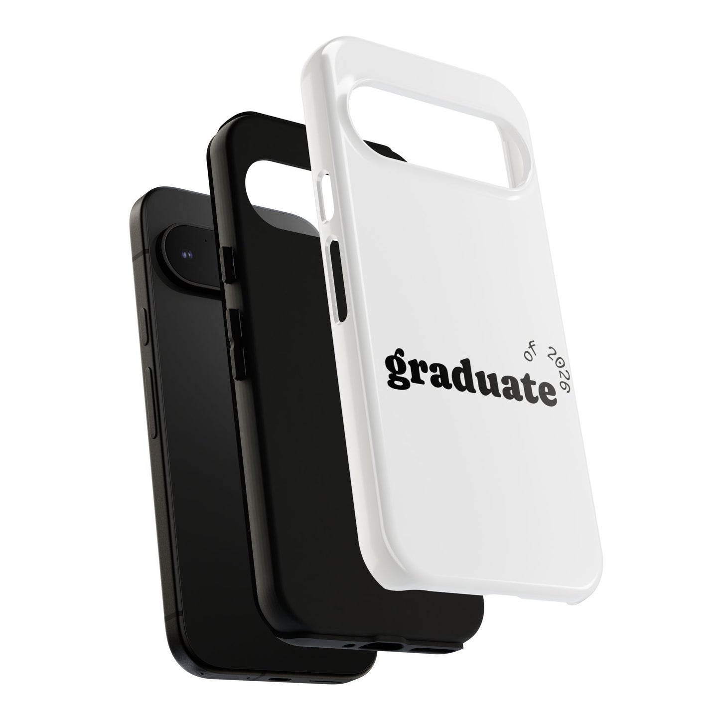 Graduate 2026 Phone Case — Minimalist 'graduate of 2026' Protective Tough Case