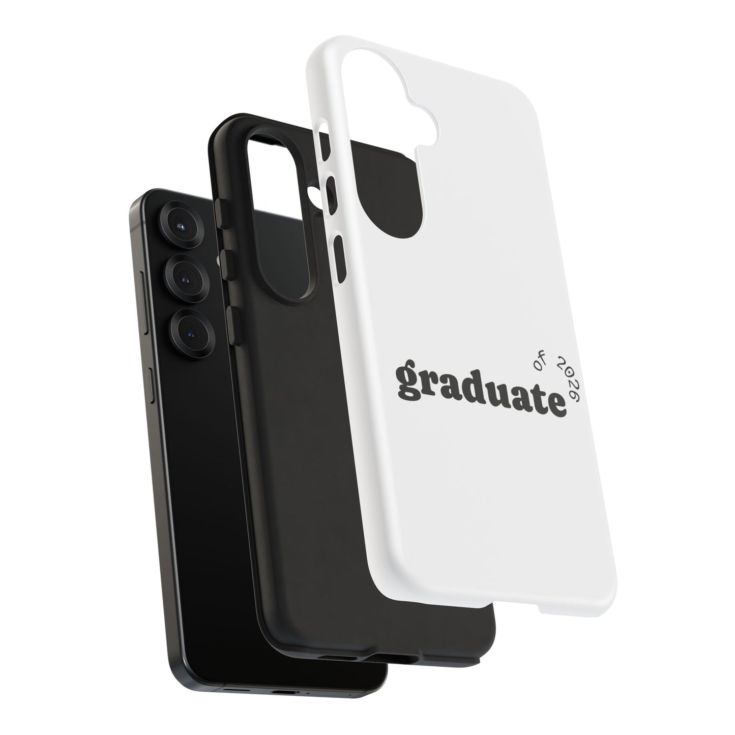 Graduate 2026 Phone Case — Minimalist 'graduate of 2026' Protective Tough Case